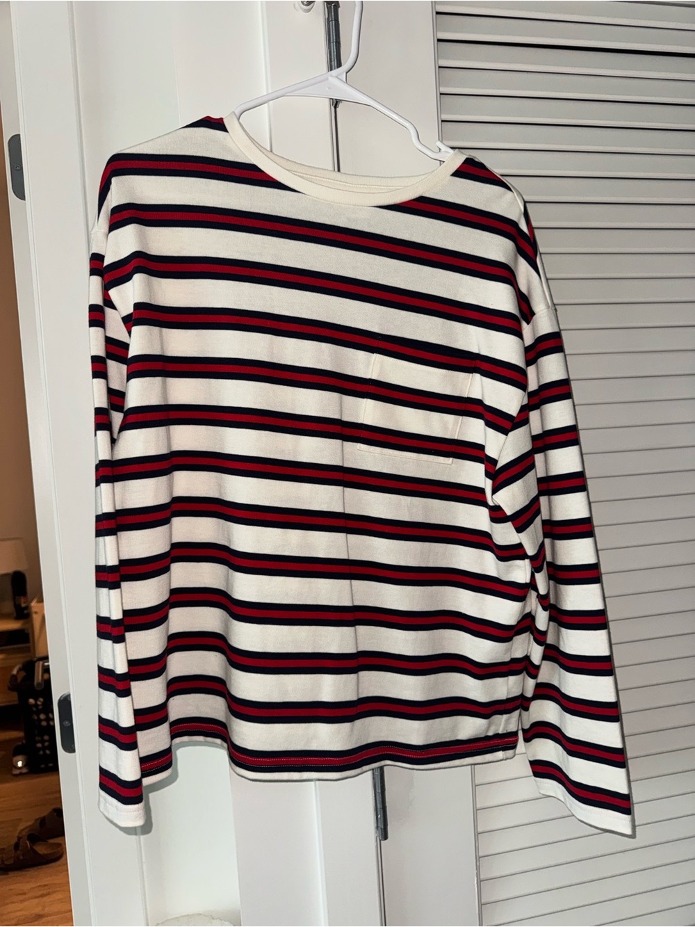 Aritzia tna striped shirt